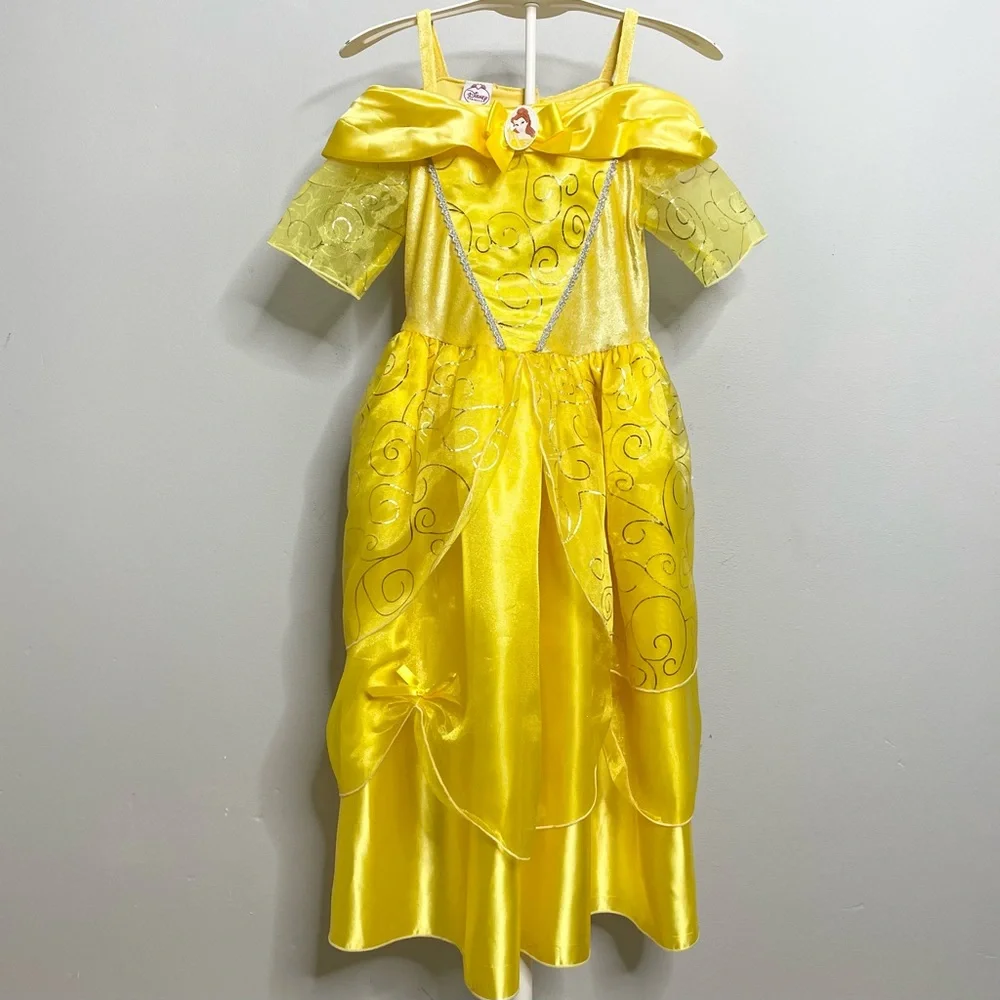 Disney Princess Beauty and the Beast Belle Princess Costume Dress Size 5T